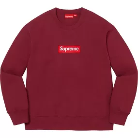 Supreme Box Logo Crewneck 'Cardinal'