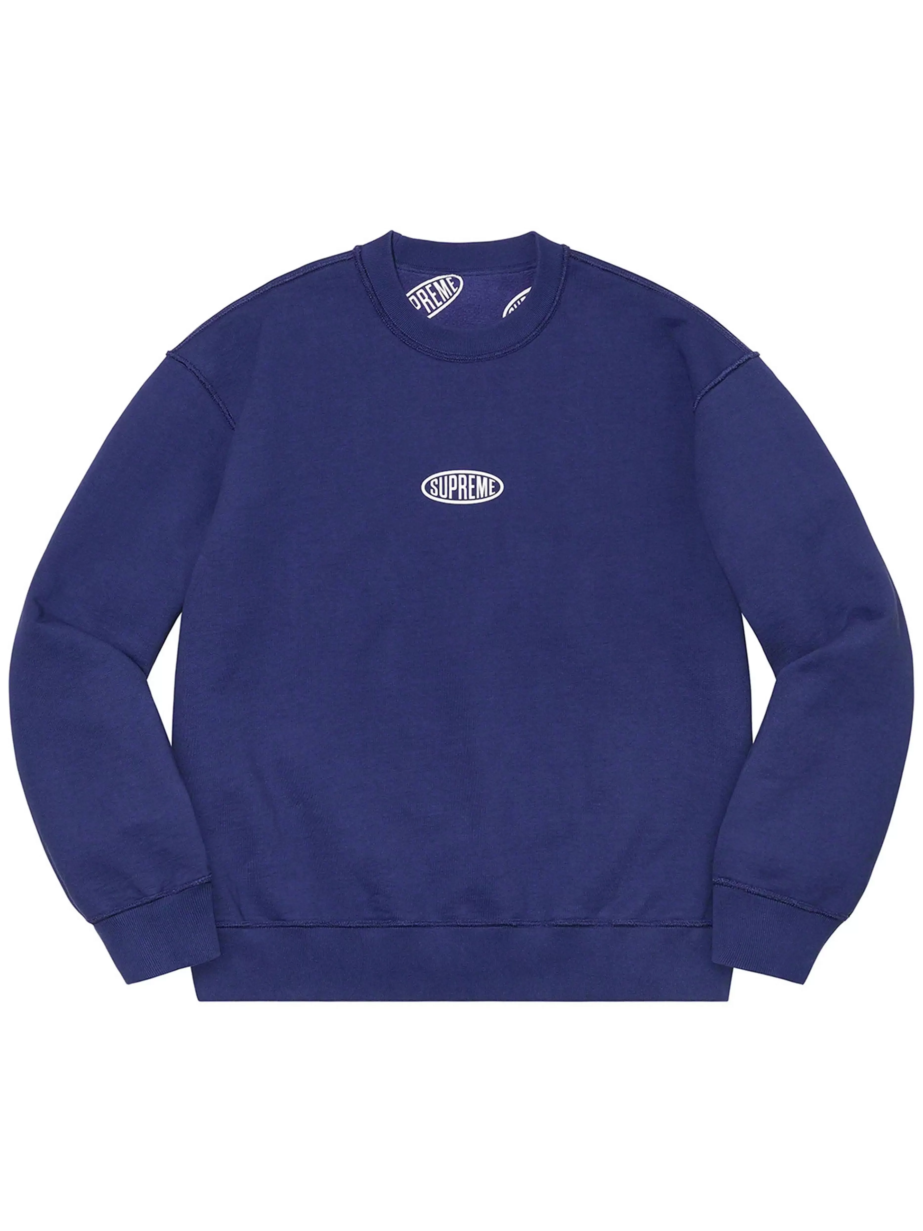 Supreme Liner Crewneck Washed Navy [SS21]