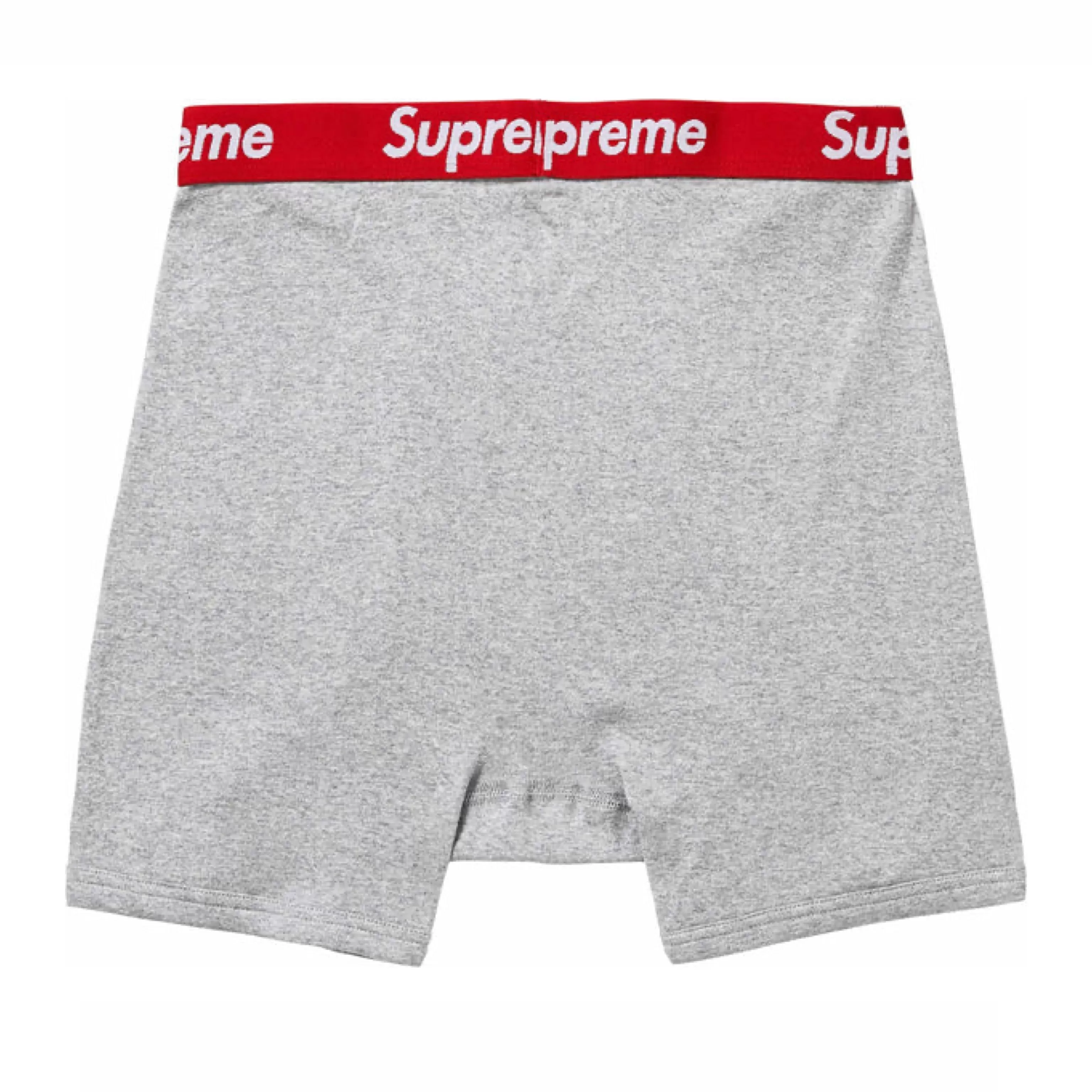 Supreme X Hanes Boxer Briefs Grey (Pack of 2)