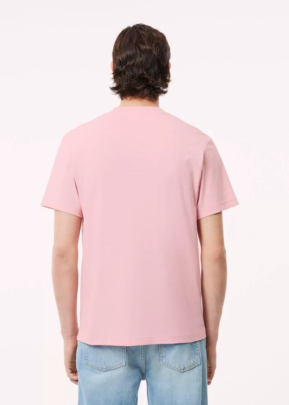 T-shirt Lacoste iconique rose