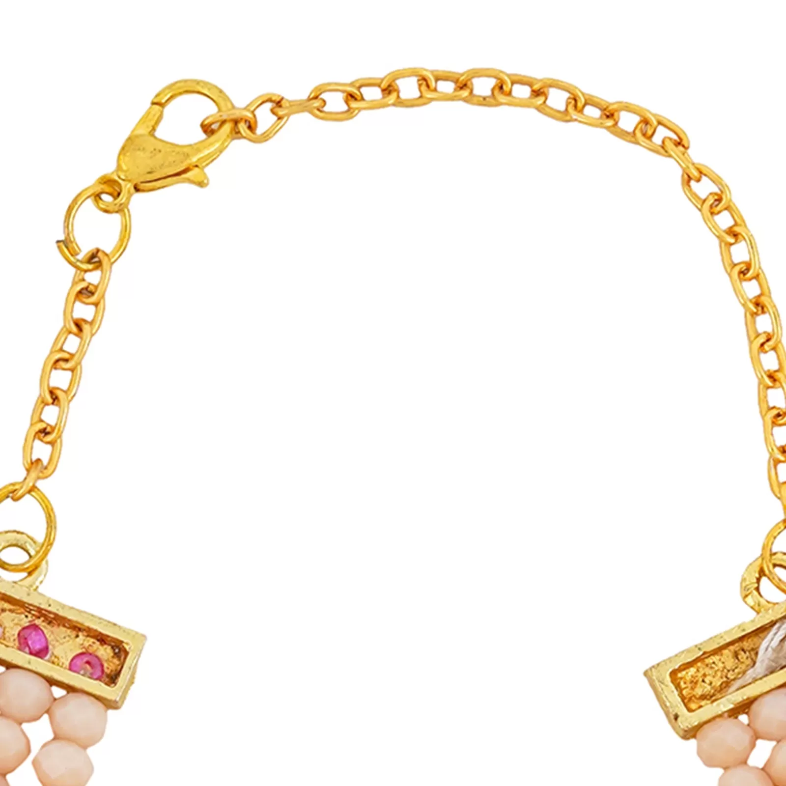 Teejh Adhira Light Pink Beaded Bracelet