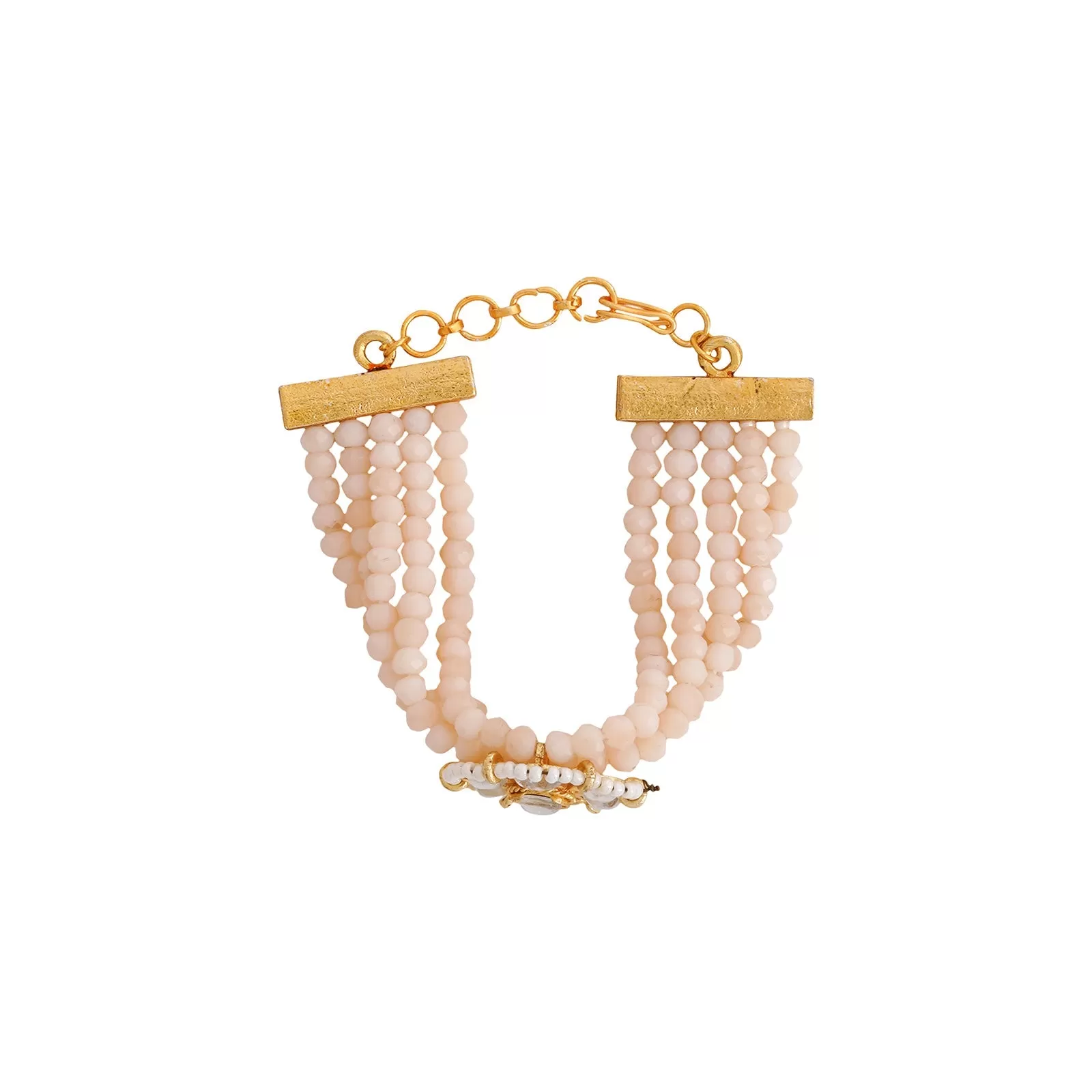 Teejh Adhira Light Pink Beaded Bracelet