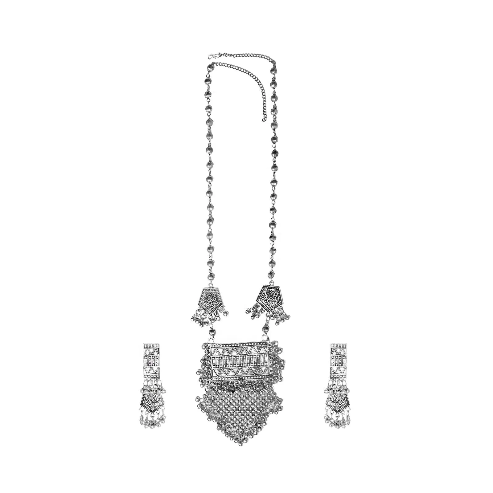 Teejh Ambali Silver Oxidised Jewelry Gift Set