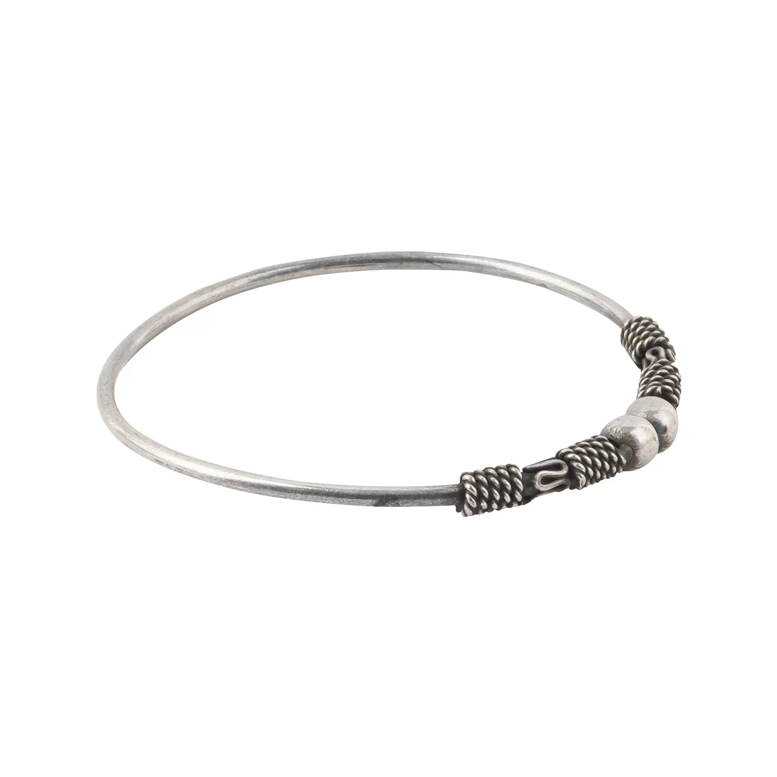 Teejh Gautami Silver Oxidised Bracelet