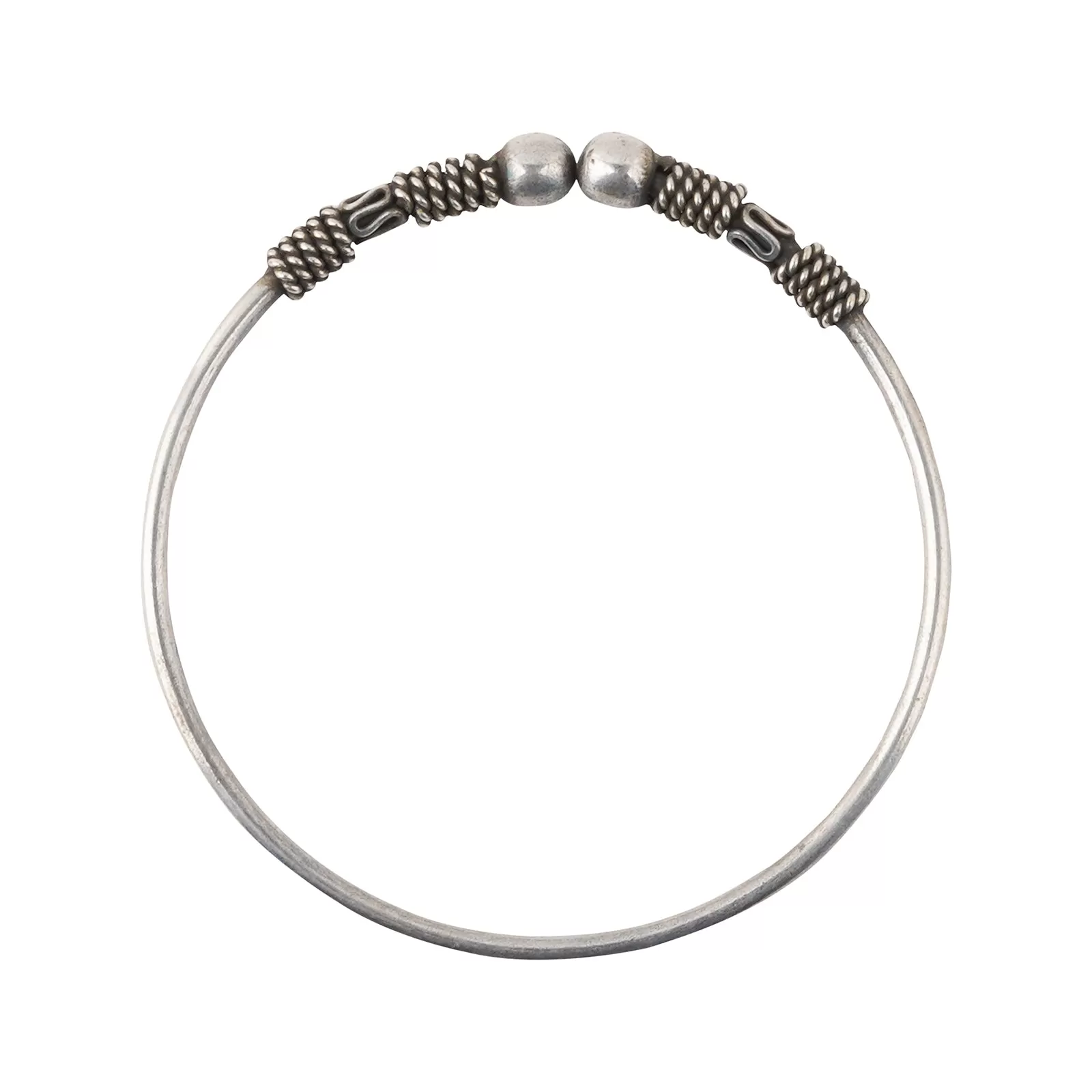 Teejh Gautami Silver Oxidised Bracelet