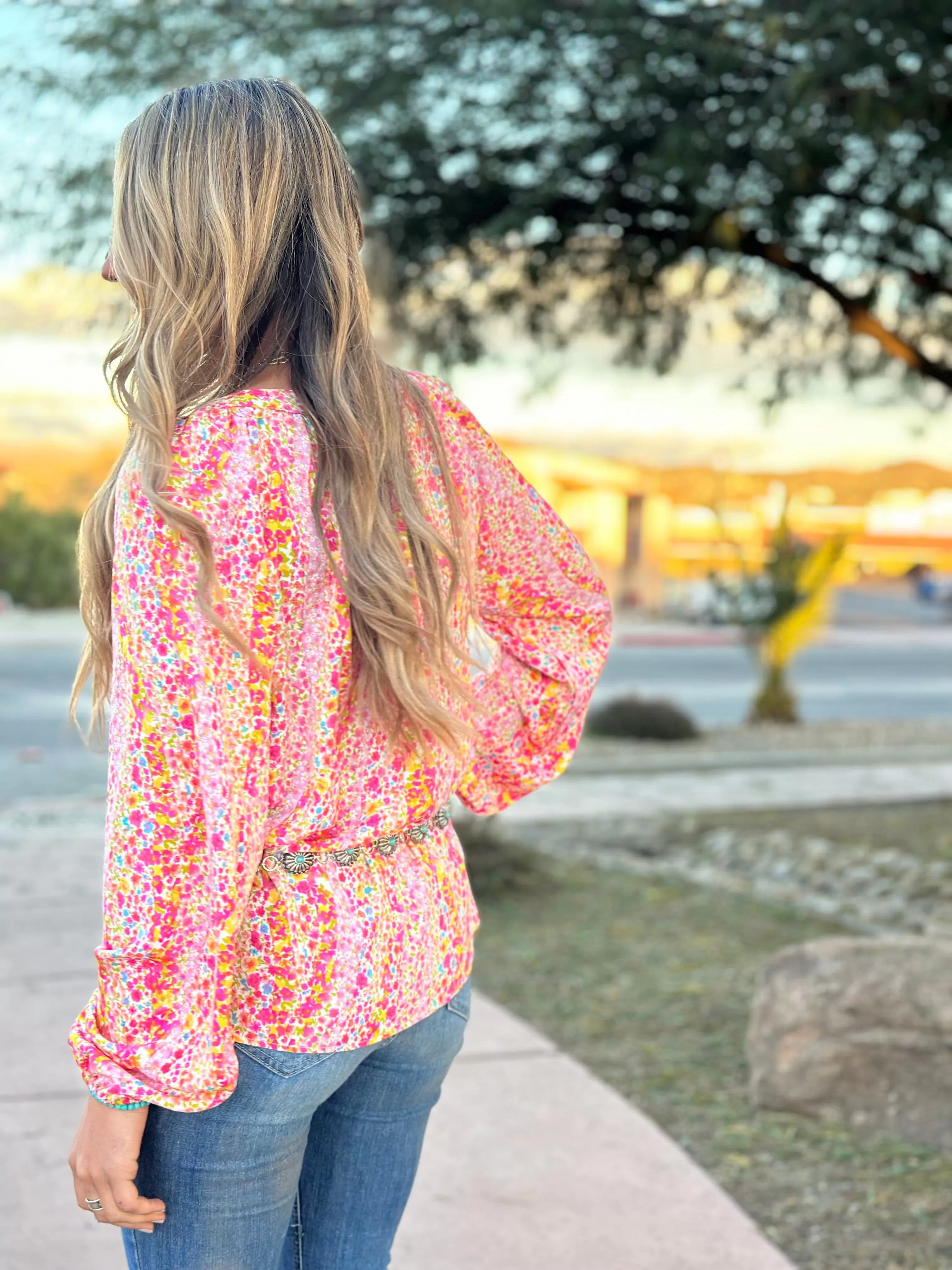 The Frisco Floral Top