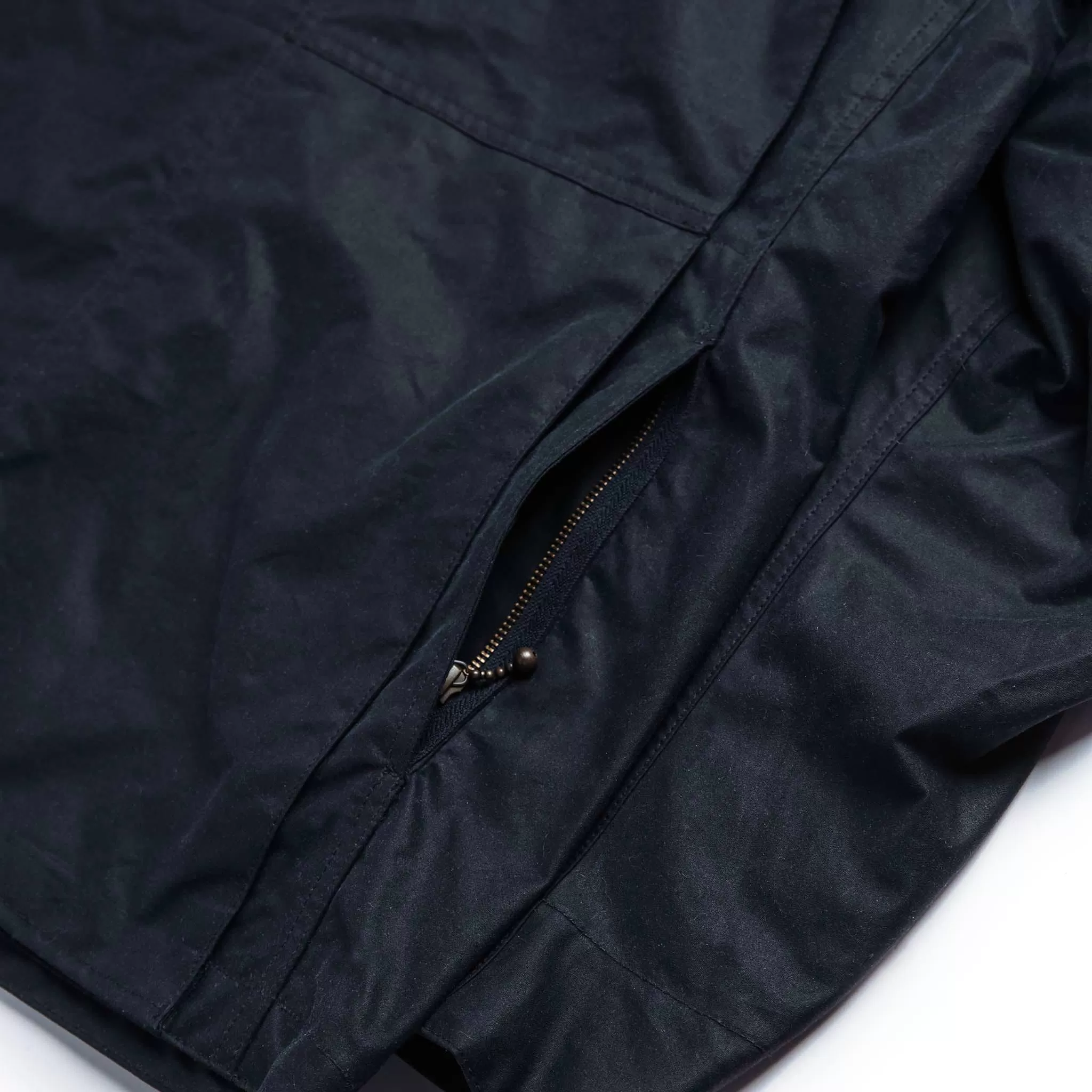 The Task Jacket in Waxed Navy