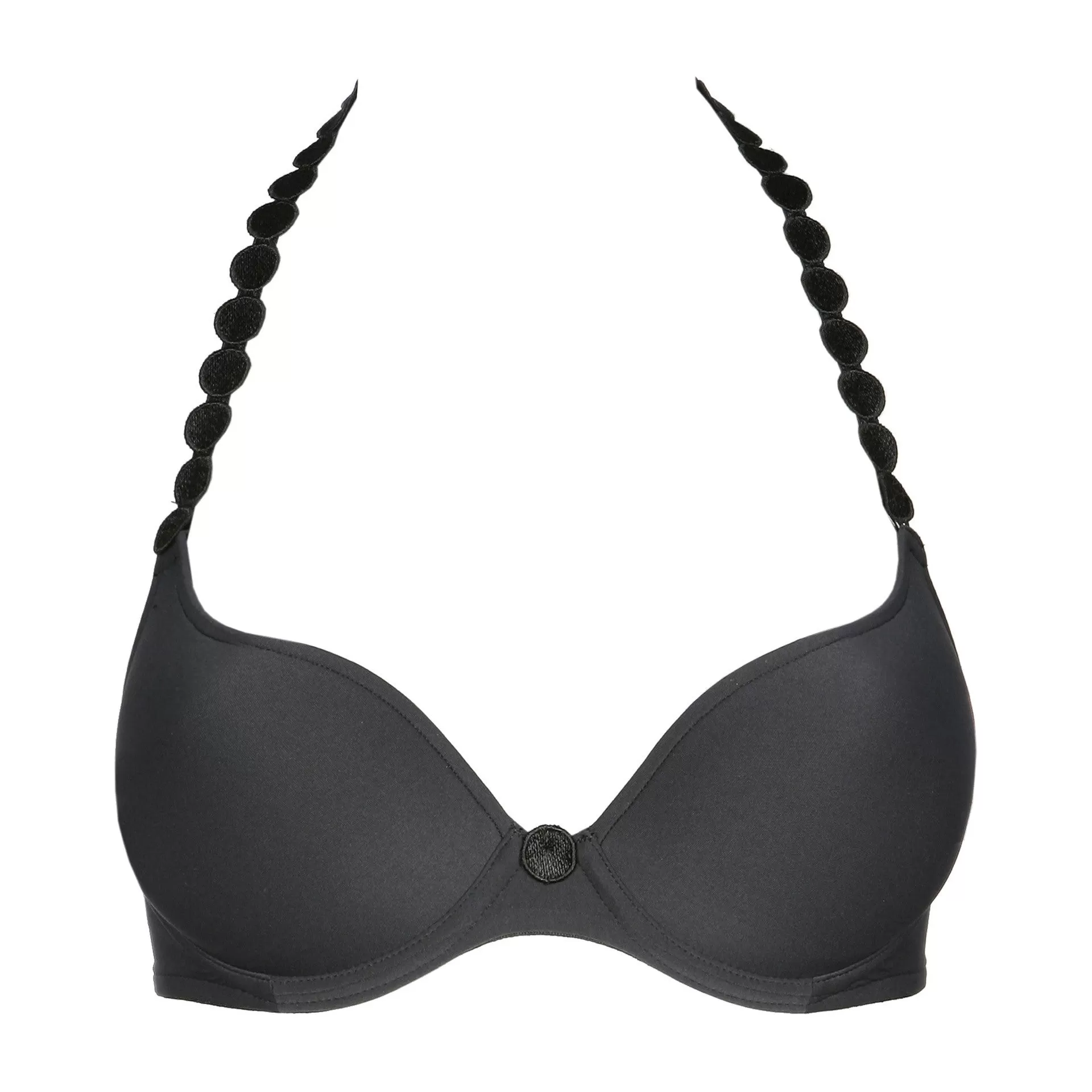 Tom Heart Shape Bra | Black