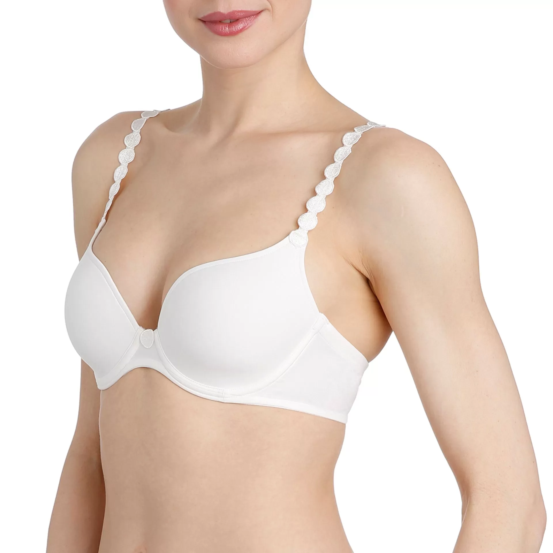 Tom Heart Shape Bra | Natural