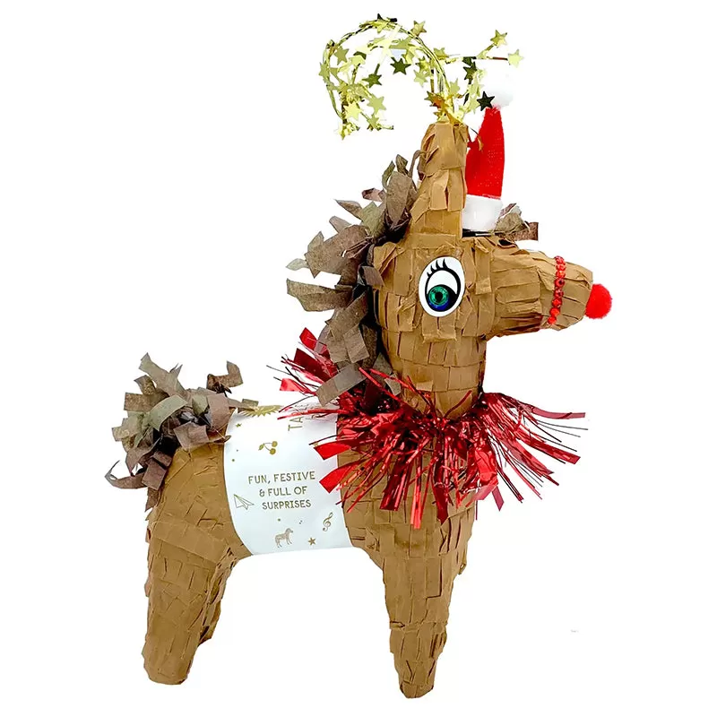 TOPS MALIBU | Mini Tabletop Reindeer Piata