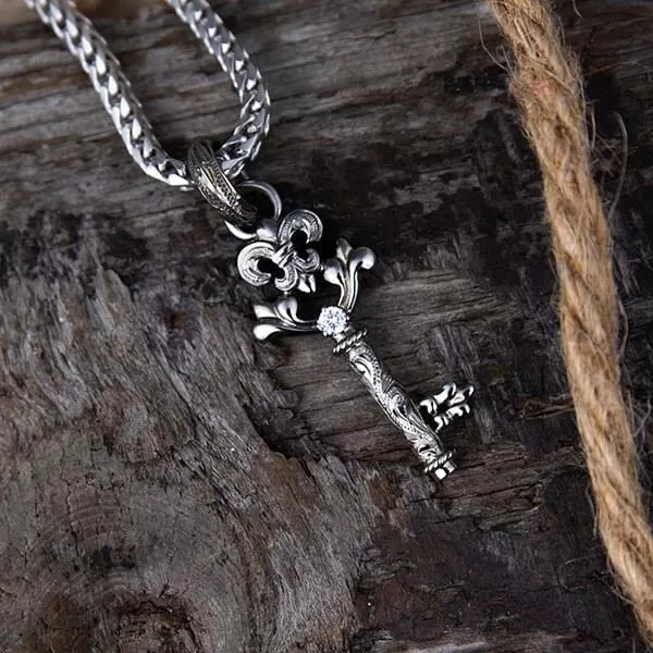 Treasure Keeper's Key Pendant