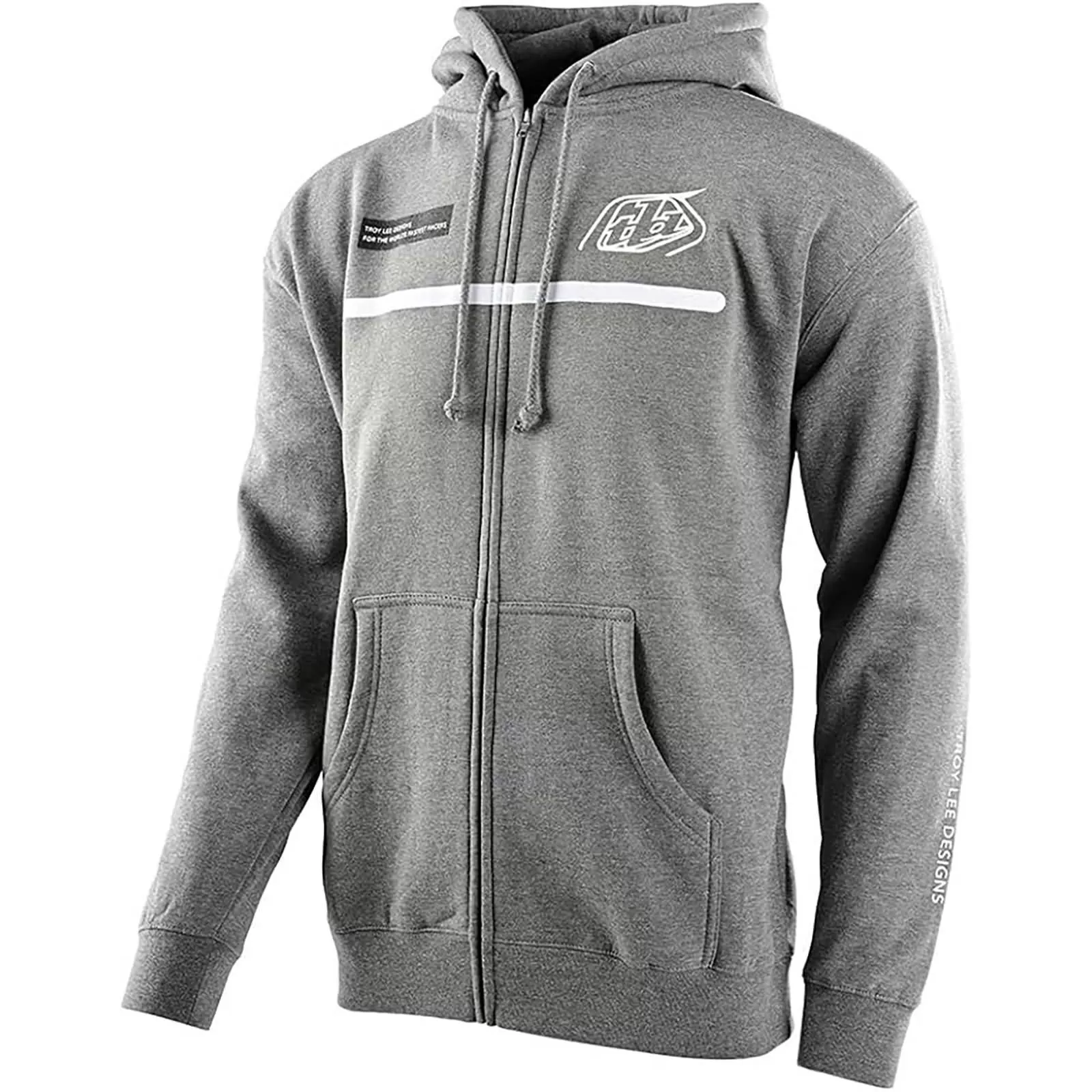 Troy Lee Designs Lines Men's Hoody Zip Sweatshirts (Refurbished, Without Tags)