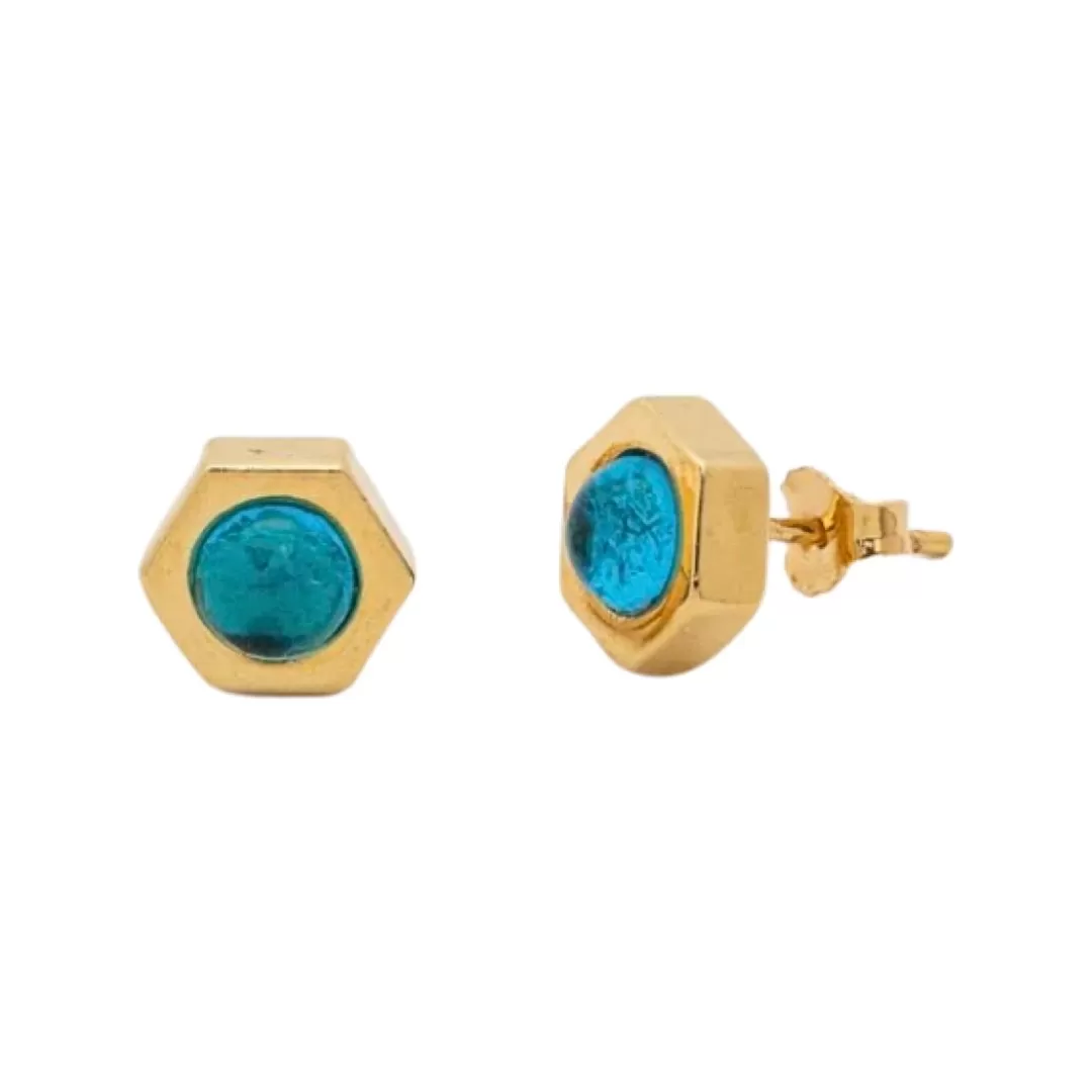 TUCCO TUERQUIN BLUE EARRINGS