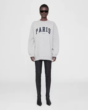 TYLER SWEATSHIRT PARIS / HEATHER GREY