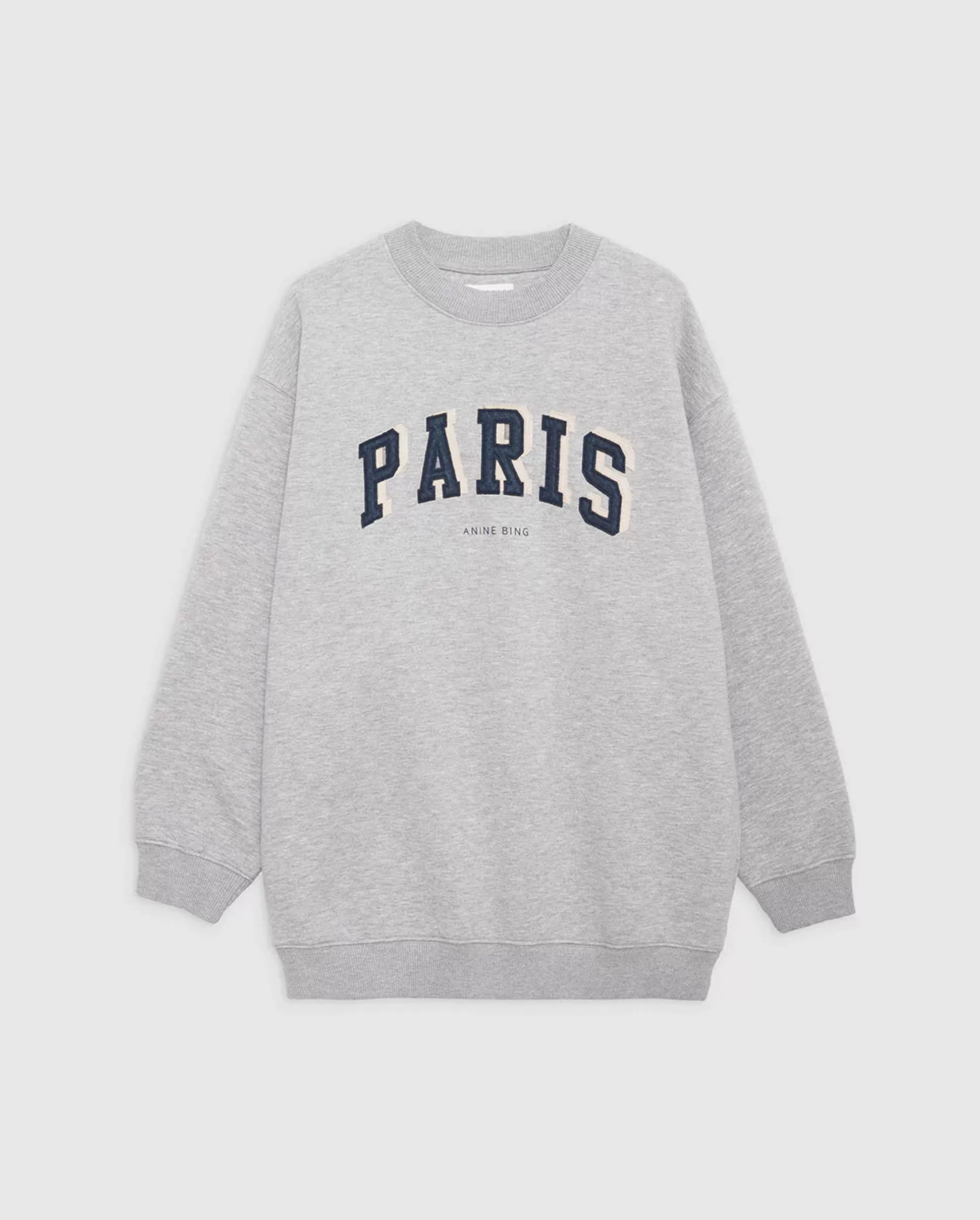 TYLER SWEATSHIRT PARIS / HEATHER GREY