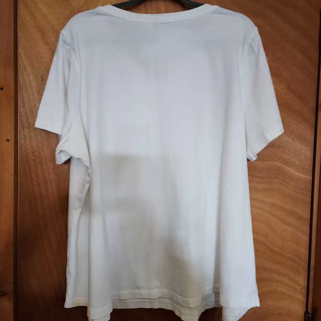 V Neck Tee Size 2X