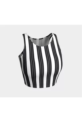 Vertical Stripes Athletic Top