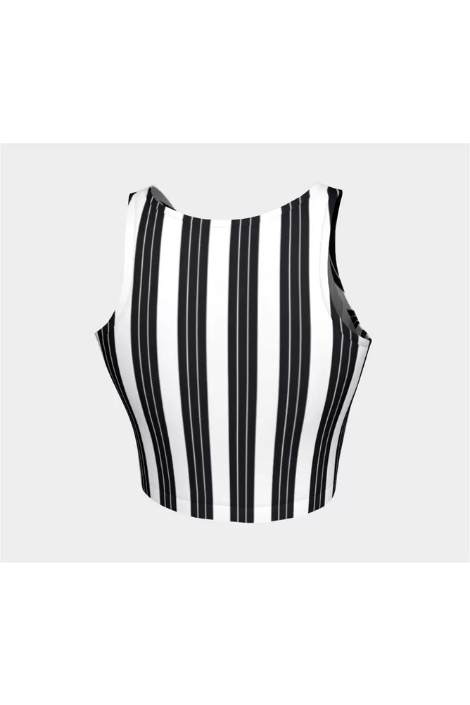 Vertical Stripes Athletic Top