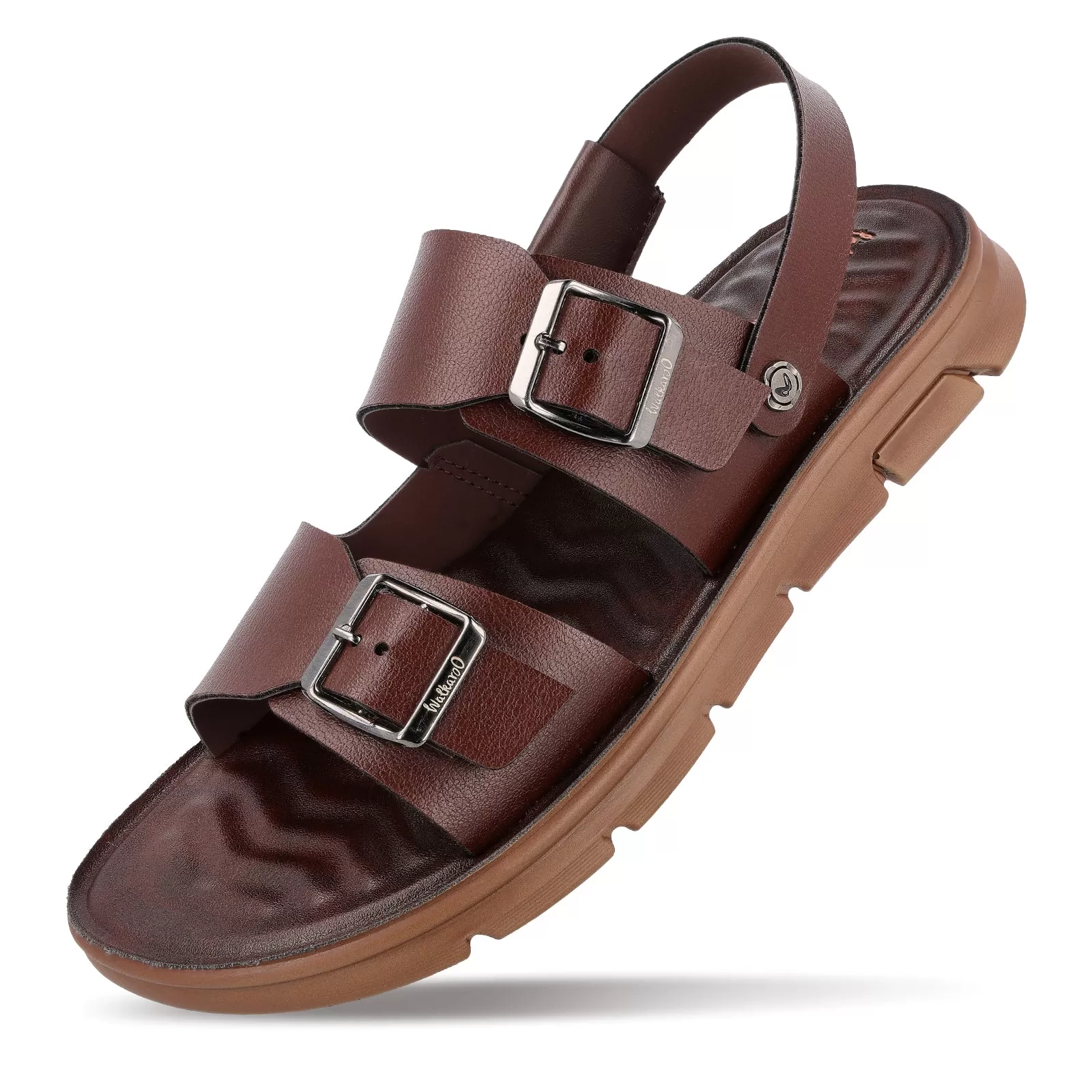 Walkaroo  Men Sandals  - WE1712 BROWN