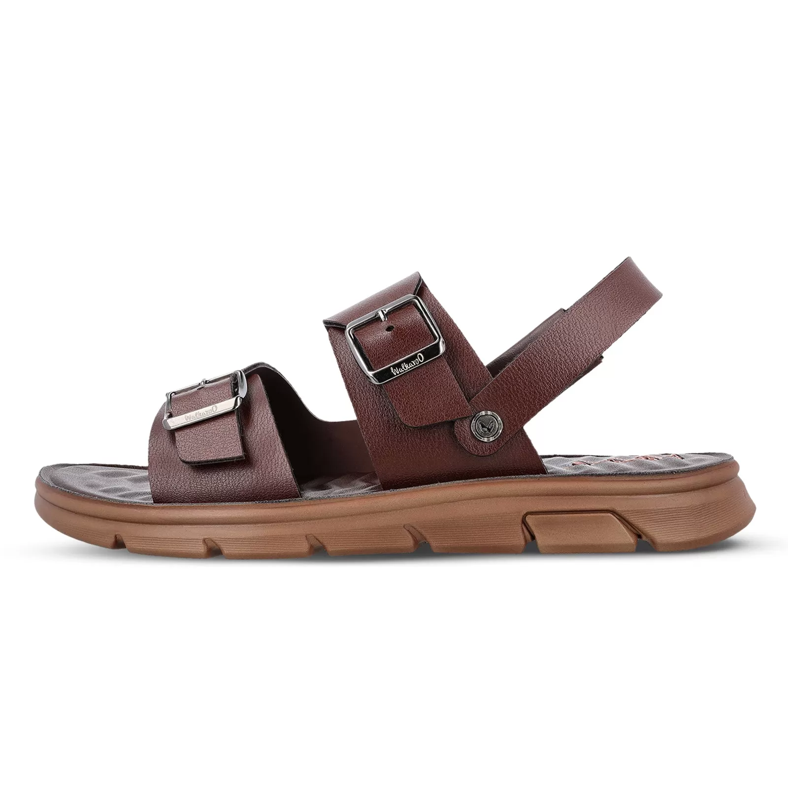 Walkaroo  Men Sandals  - WE1712 BROWN