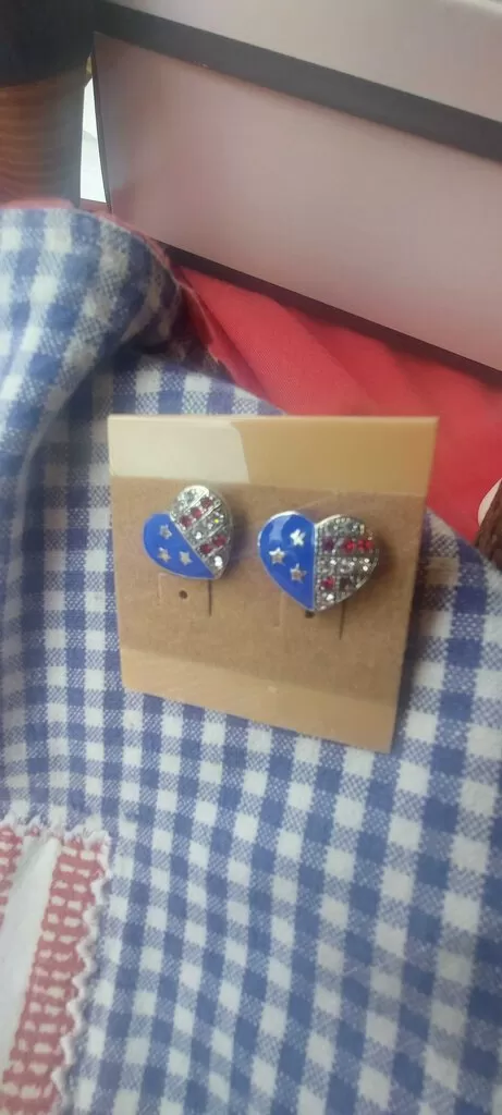 Westwind Patriotic Earrings