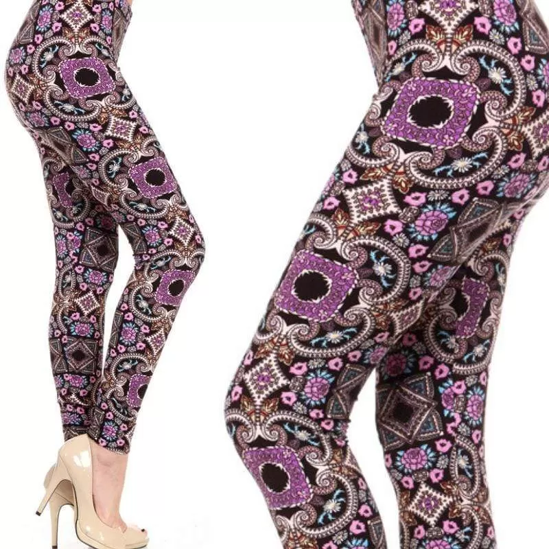 Wicked Soft Purple Haze OS Leggings