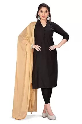 Women Gold And Mustard Mix Solid Dupatta