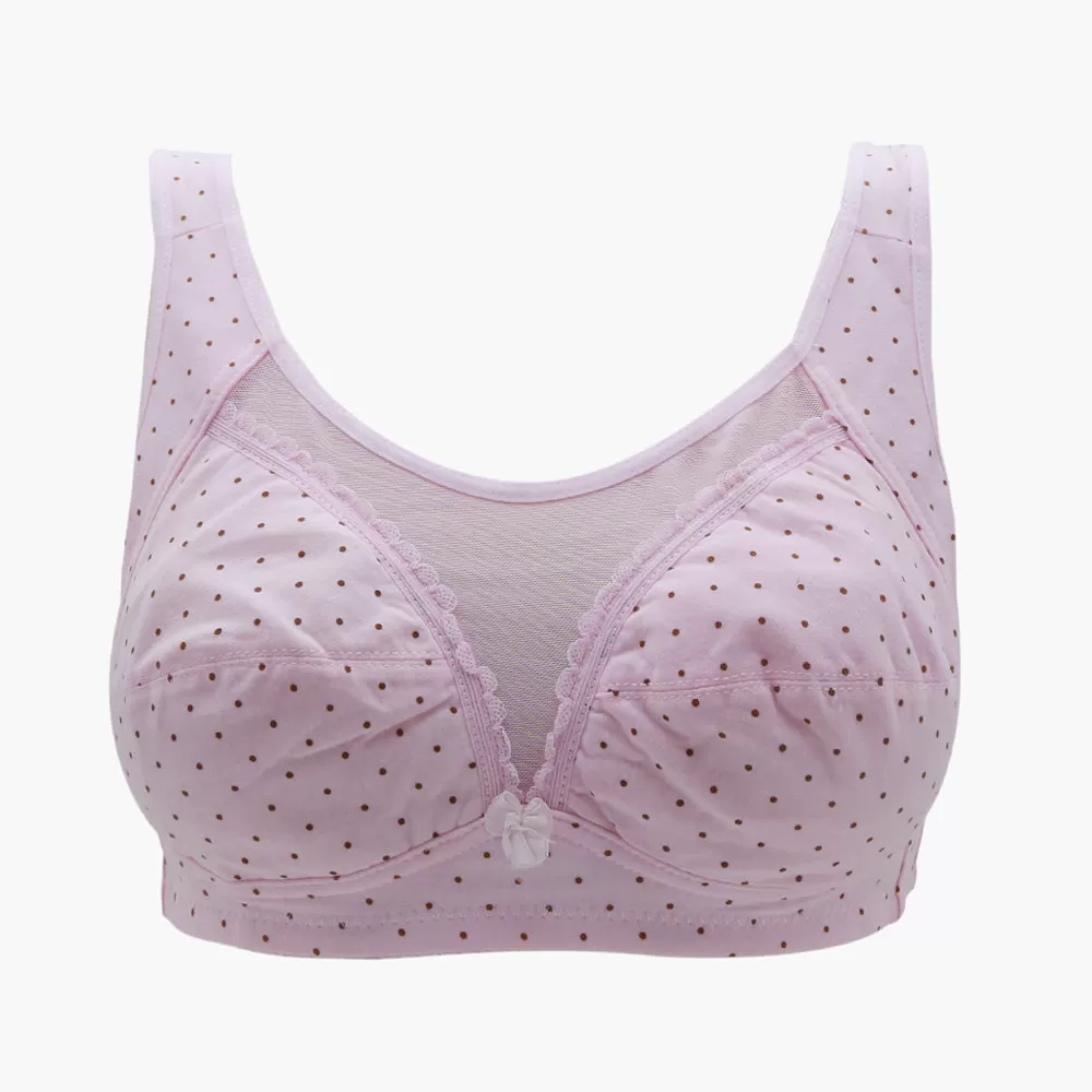 Women's Bra - Baby Pink