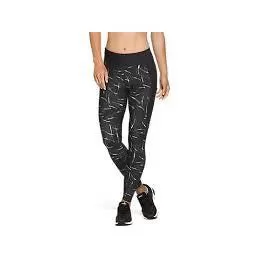 Women's  Core Train Print Tight - Black