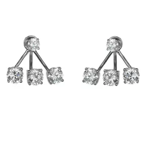 Women's CZ Earring Ear Jackets