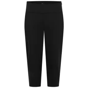 Womens Everyday Capri 3/4 Length Trousers Black - SS24