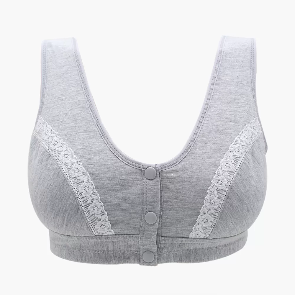 Women's Feeding Bra - Grey