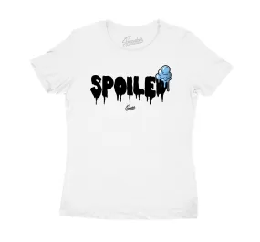 Womens Legend Blue 11 Shirt - Spoiled - White