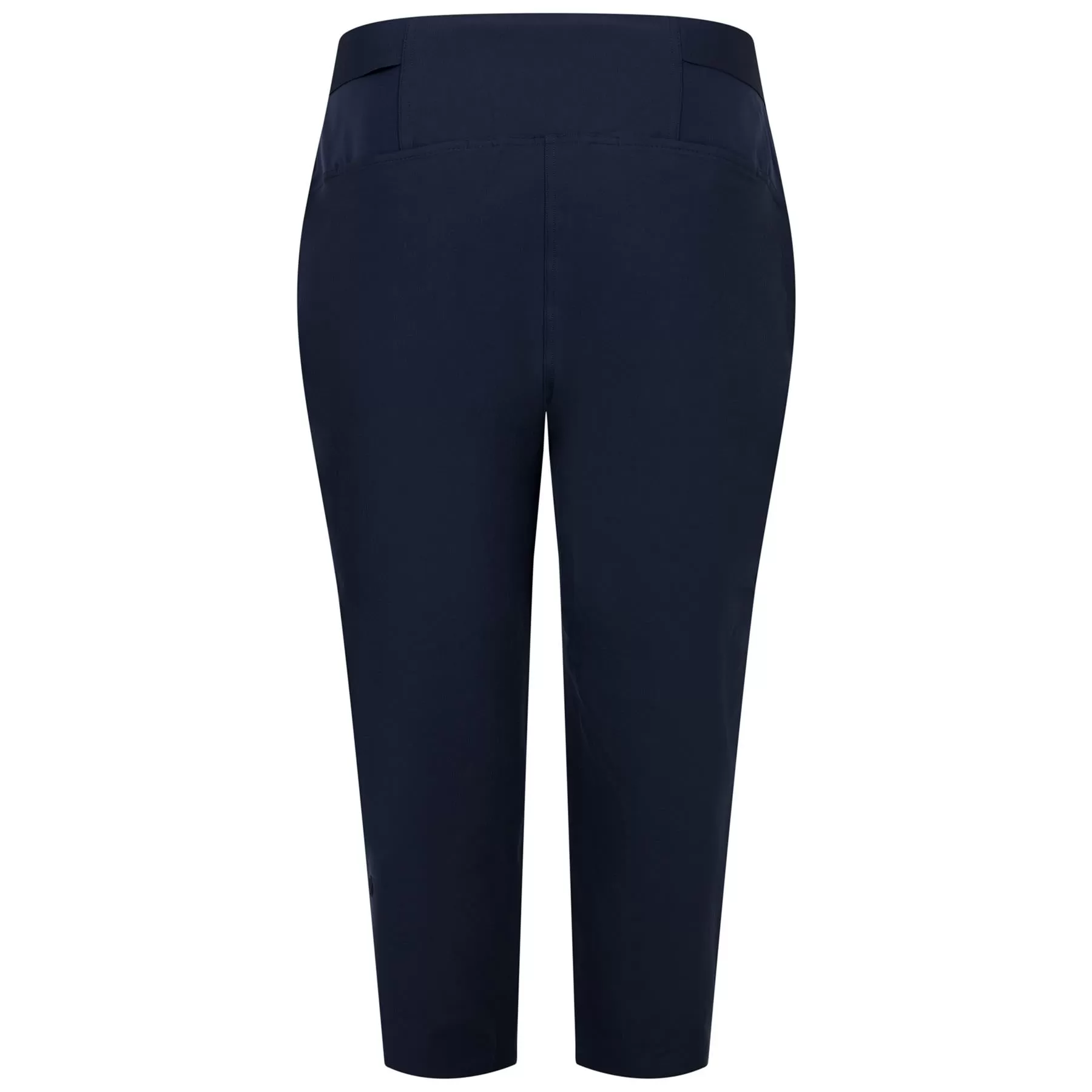 Womens Multi Pocket Mid Rise Cropped Golf Trousers Navy - SS24