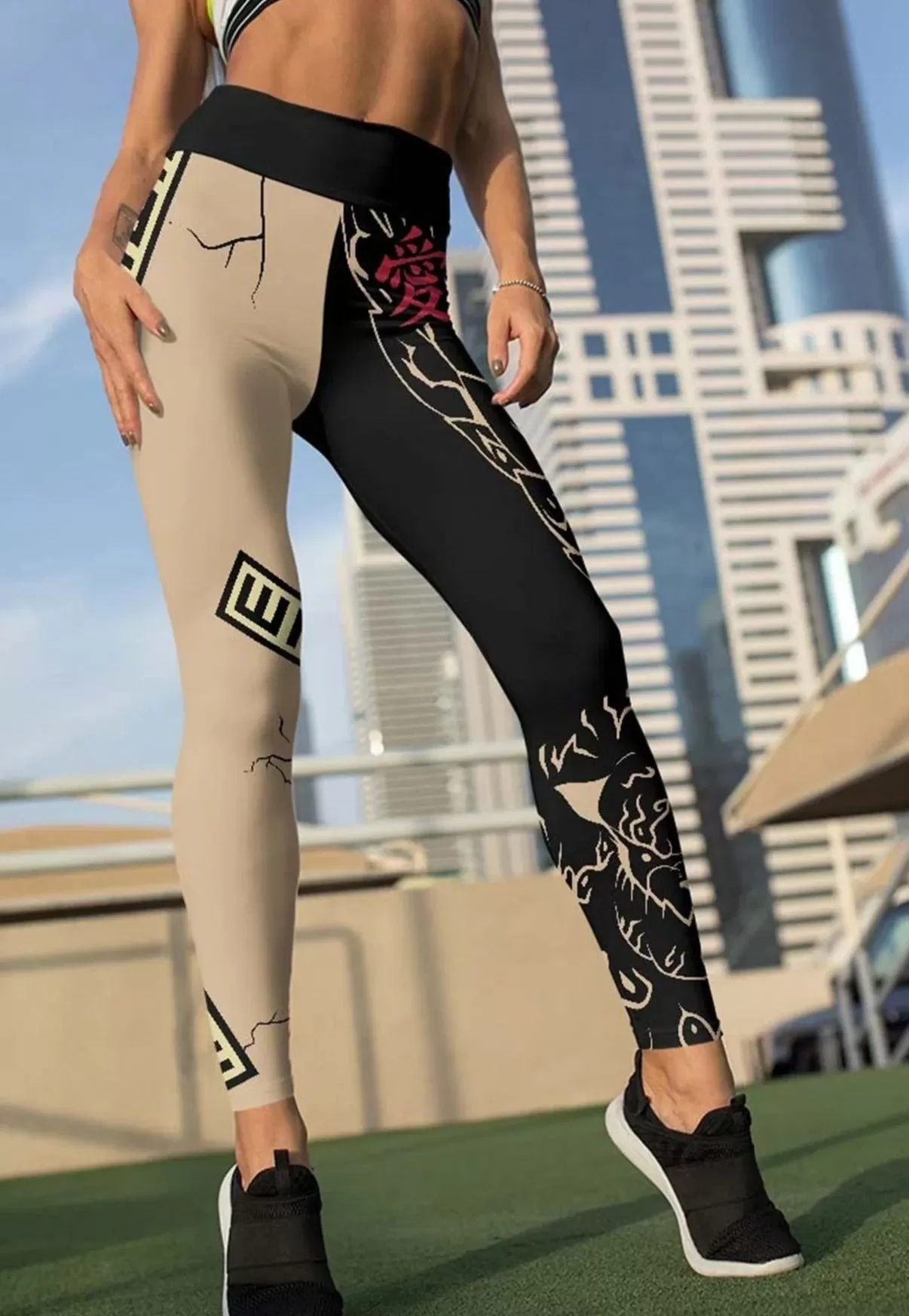 Women's Naruto 'Shukaku' Leggings Yoga Pants