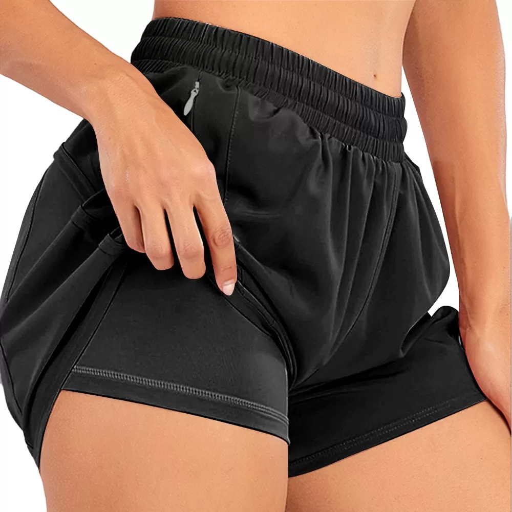 Women's Running Shorts Athletic Shorts With Lining