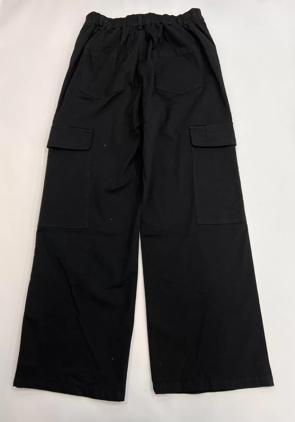 Women's Twill Wide Pants with Pockets