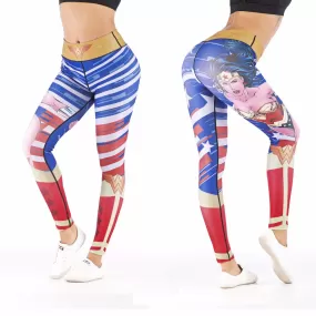 Women's Wonder Woman 'Comic' Leggings