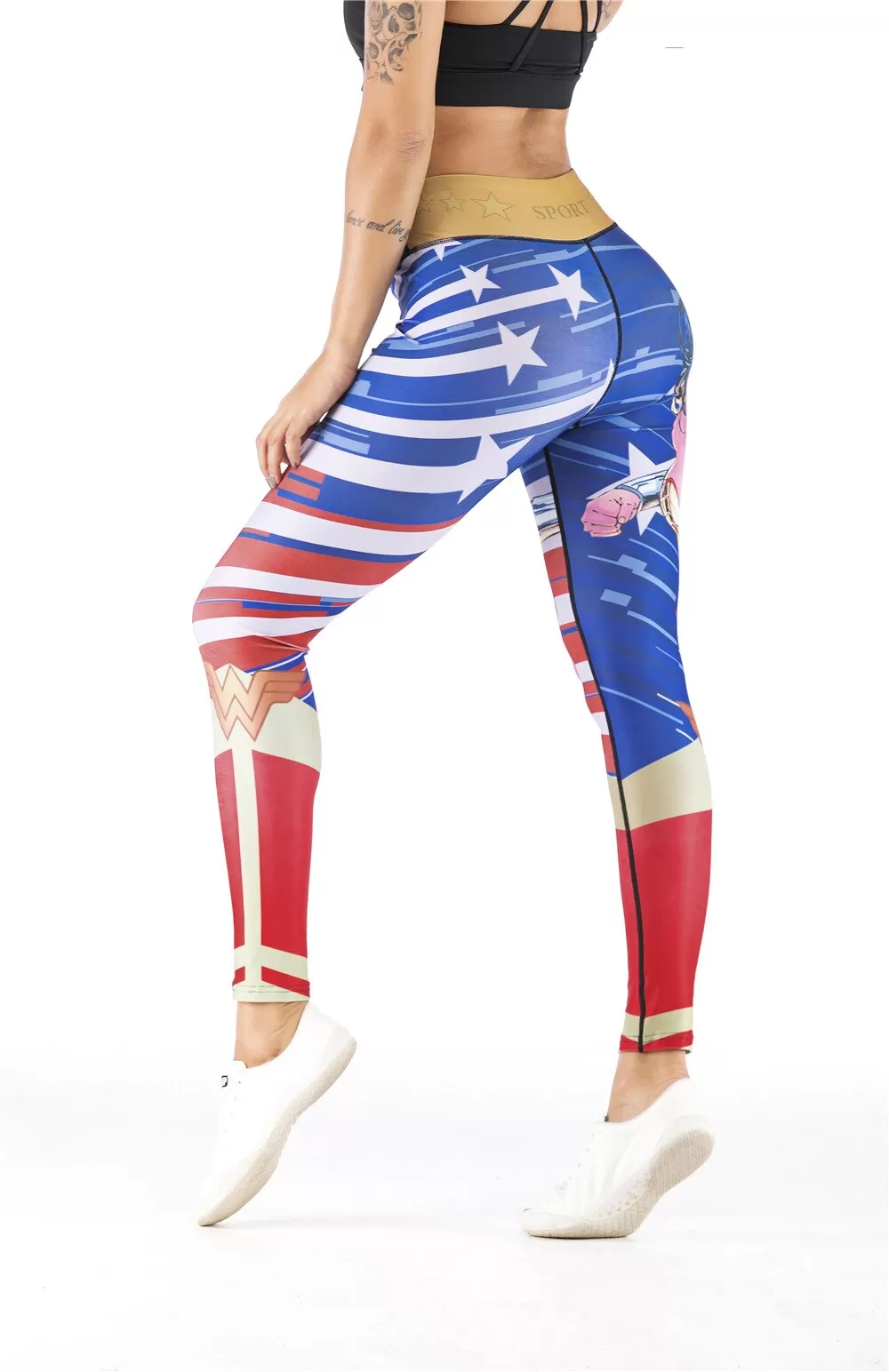 Women's Wonder Woman 'Comic' Leggings