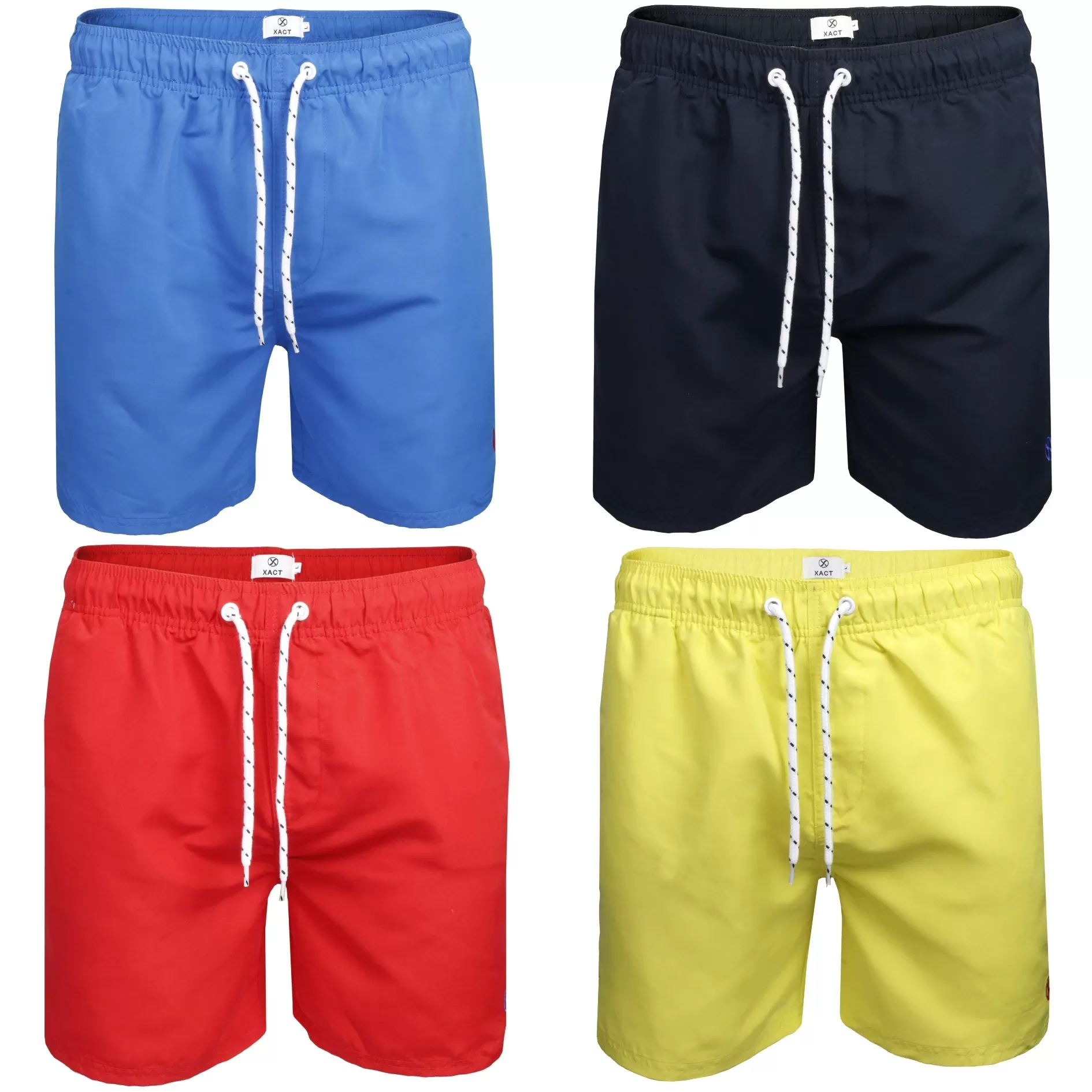 Xact Mens Swim Surfing Shorts with Mesh Brief Lining