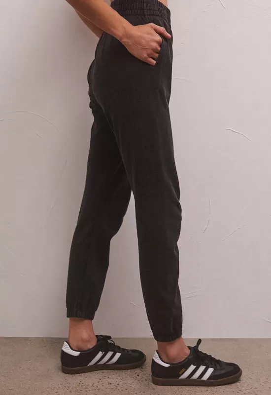 Z Supply - Slim Knit Jogger Vintage Black